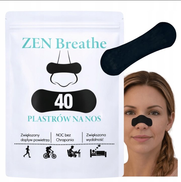 Opaski na nos ZenBreathe Sensitive